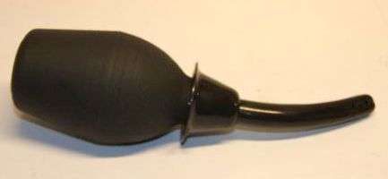 Large Black Douche Bulb